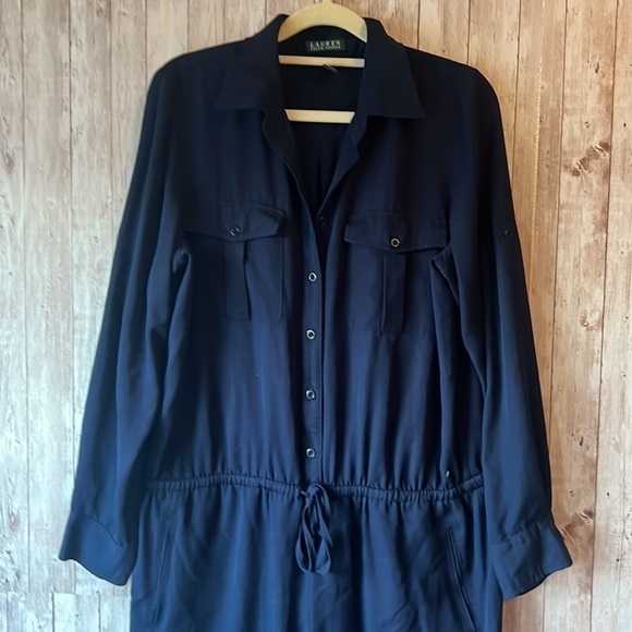 Lauren Ralph Lauren Blue Jumpsuit - Picture 3 of 7